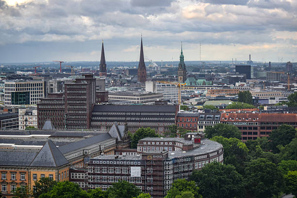 From the rooftop of Hamburg Bunker there is a great view on whole city of Hamburg.
