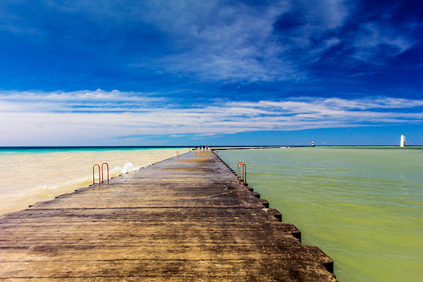 istock Frankfort Harbor, Frankfort, Michigan in Sumer 2231023183