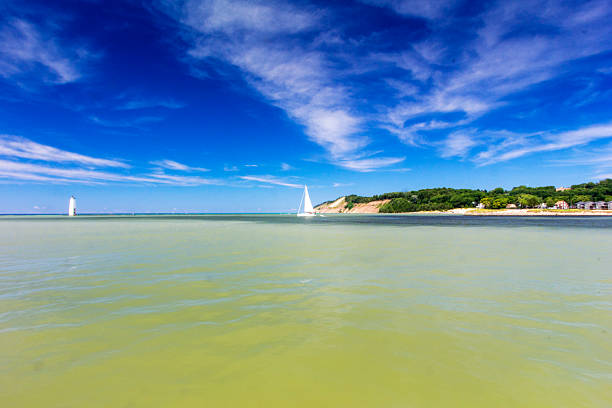 Frankfort Harbor, Frankfort, Michigan in Sumer