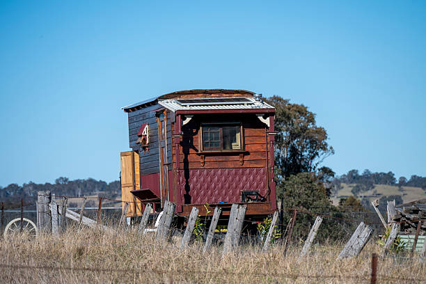 Abandoned van in the New England Australia district