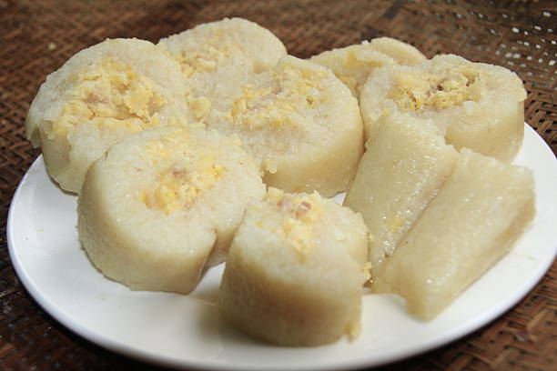 Traditional Banh Chung in Vietnam