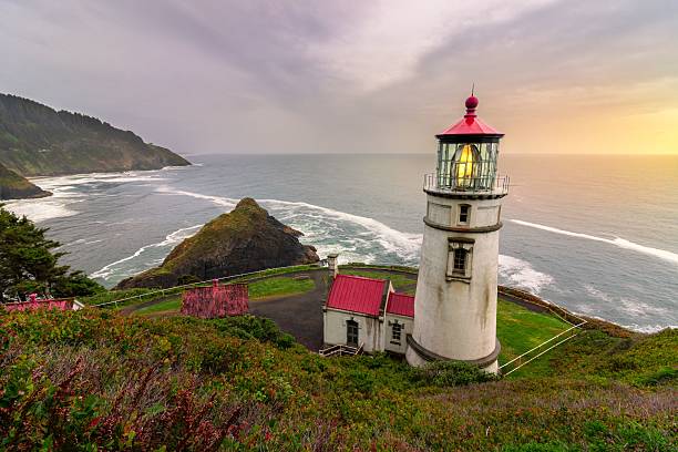 istock Heceta Head Lighthouse at Sunset 2231056132