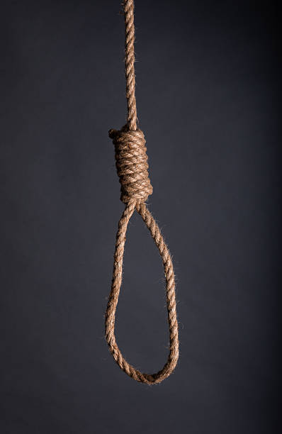 istock Hanging Noose on Dark Background 2231061080