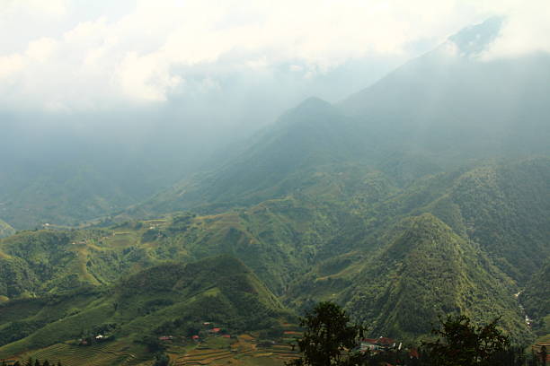 Mountain landscape in Vietnam