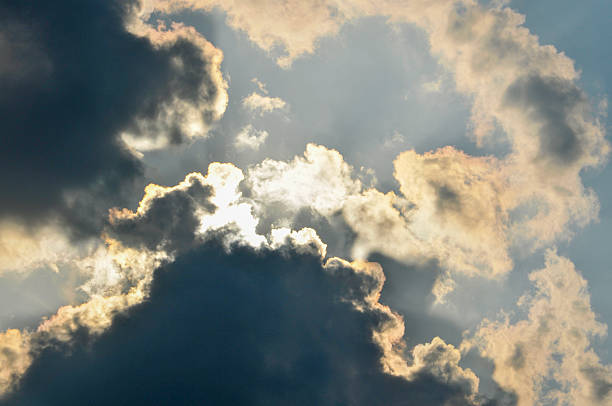 istock Beautiful storm clouds on a summer night with pinks and blues. 2231081973