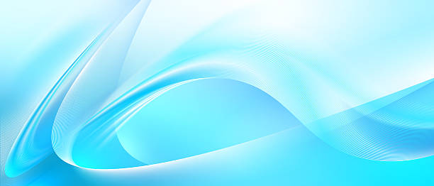 istock Blue abstract background consisting of smooth and soft wavy shapes. 2231082840