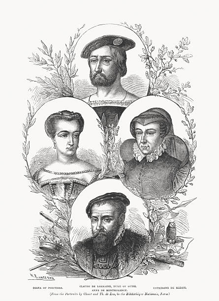 istock Personalities during the persecution of the Huguenots, woodcut, published 1899 2231086824