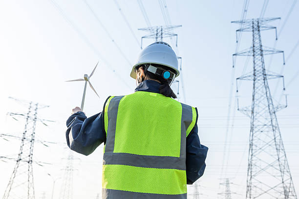 istock Asian female engineer working at power station 2231091164