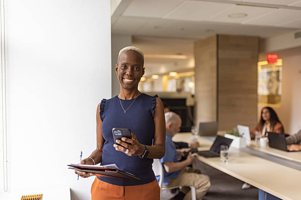 istock Confident Businesswoman in Modern Office 2231098788