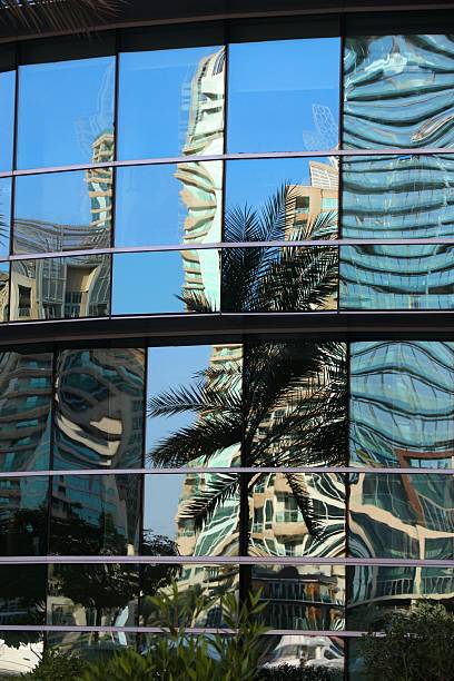 istock Dubai city glass reflection 2231099640