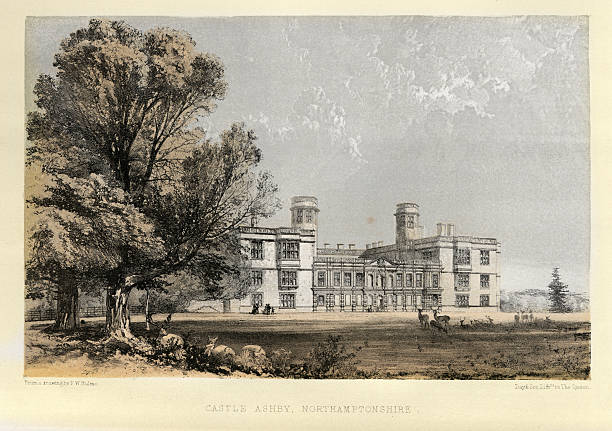 istock History of English Elizabethan architecture, Castle Ashby, Northamptonshire 16th Century 2231110813