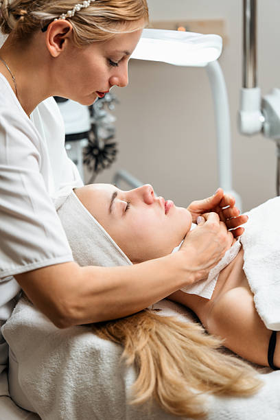 istock Professional beauty face and neck massage 2231111457