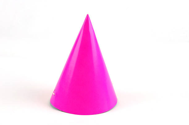 istock shiny party hat on white background 2231139472