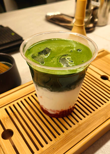 Iced Strawberry Matcha Latte