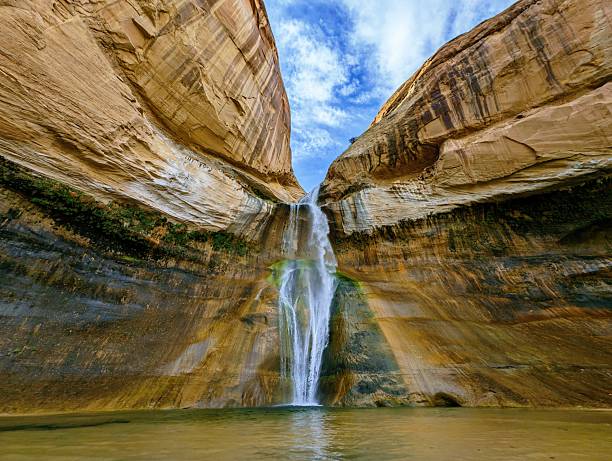 Lower Calf Creek Falls in the Grand Staircase-Escalante National Monument, Utah