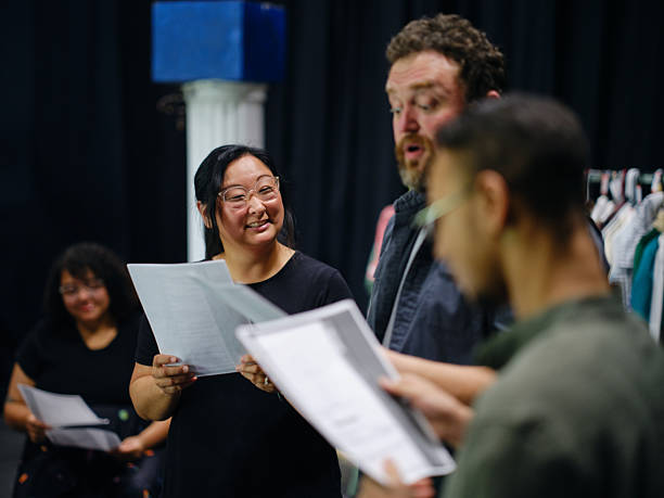 istock Community Theater Group Rehearsing a Play 2231151827