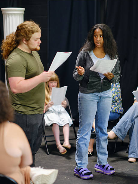 istock Community Theater Group Rehearsing a Play 2231151909