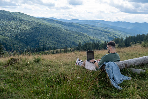 istock Remote Work in Scenic Mountain Landscape 2231154102