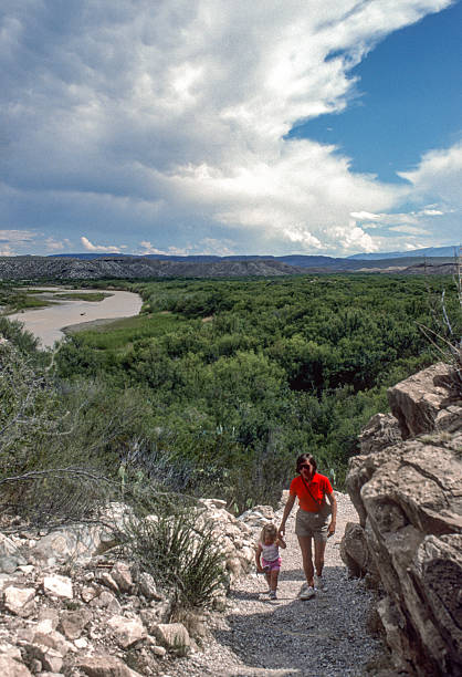 istock Big Bend NP - Mother & Daughter on Trail - 1984 2231162315