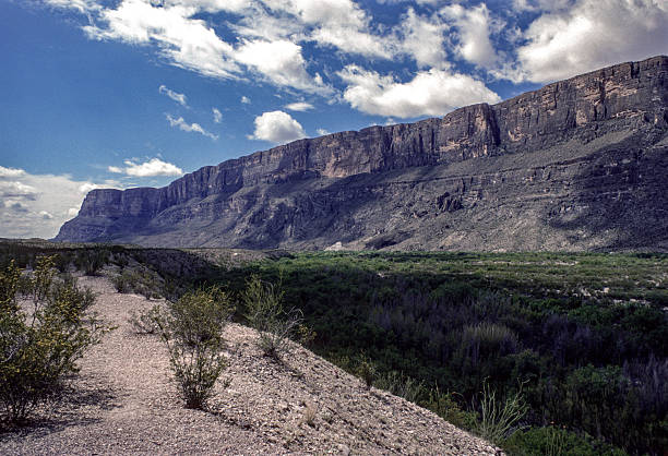 istock Big Bend NP - Santa Elena Canyon - Trail by River - 1984 2231162354
