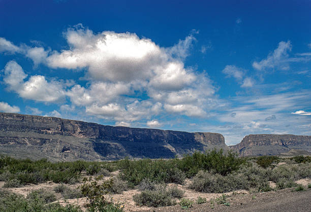 Big Bend NP - Near Santa Elena Canyon - 1984