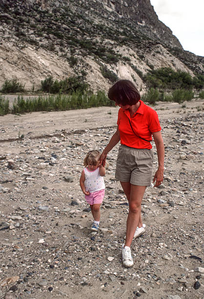 istock Big Bend NP - Mother & Daughter on Sandbar - 1984 2231162415