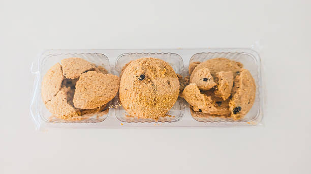 istock Gluten free chocolate chip cookies on white background 2231163190
