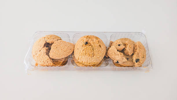 istock Gluten free chocolate chip cookies on white background 2231163266