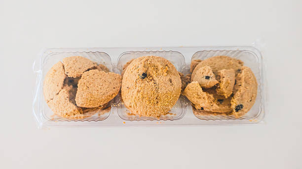 istock Gluten free chocolate chip cookies on white background 2231163335