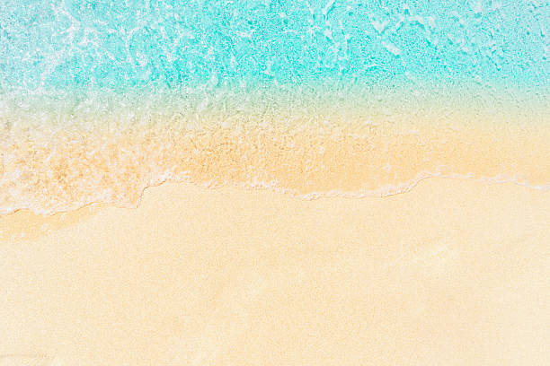 istock beautiful sandy beach, closeup, top view 2231174891