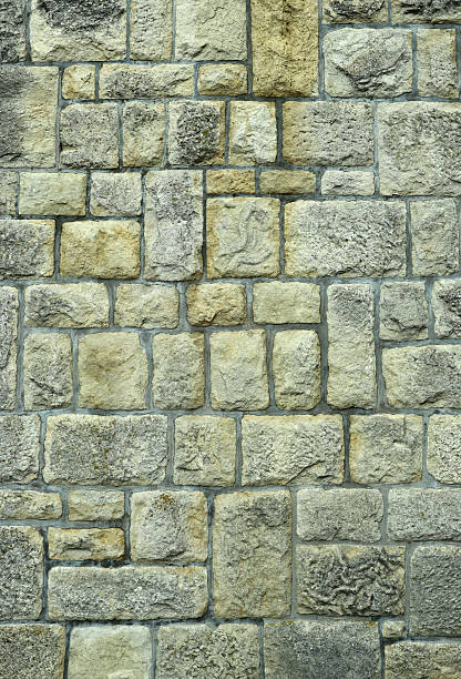 istock Old stone wall aged rocks history architecture. Creative building concept 2231187070