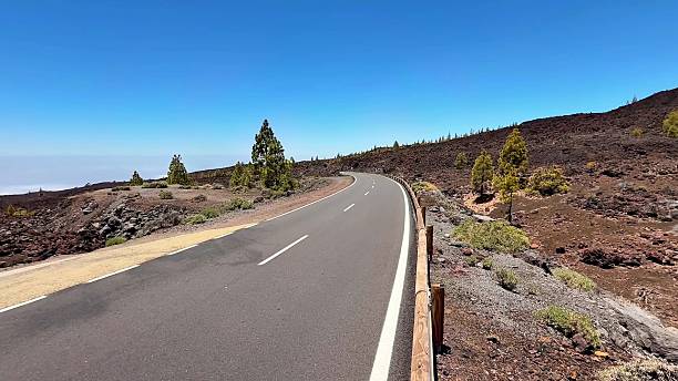 A Scenic Road That Winds Through an Extraordinary Volcanic Landscape Inviting Adventurers