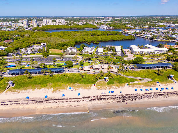 istock Aerial photo Oceanfront Park Ocean Dirge Florida 2231214039