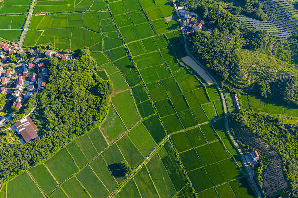 istock Rural scenery, aerial view, China 2231226223