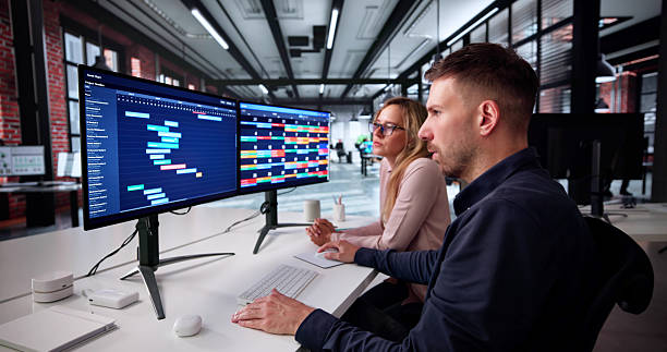 istock Business Team Organizing Calendar For Project 2231228259