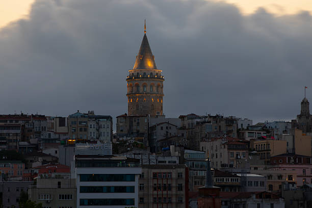 istock Golden Horn Metro Bridge and Galata Tower 2231247666
