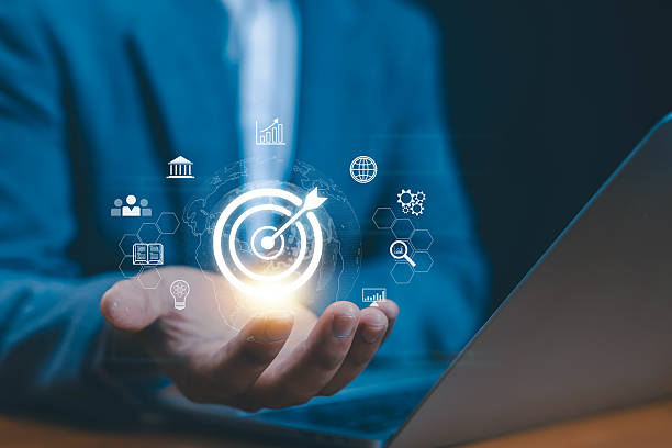 istock Businessman hold virtua 2231268813