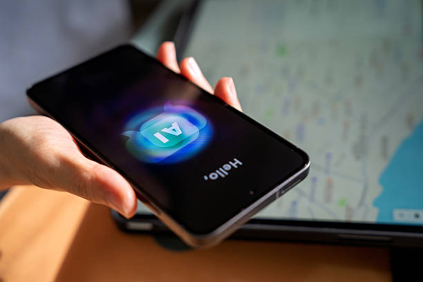 istock Planning Trip with AI Chatbot on Smartphone 2231275833