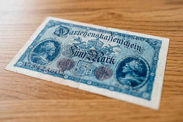 istock The 5 Deutsche Mark Banknote From Germany On The Table 2231276473