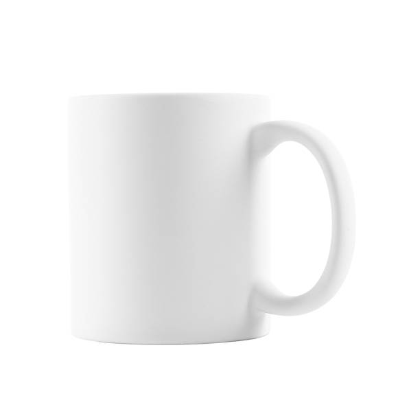 istock One blank ceramic mug isolated on white. Mockup for design 2231282162