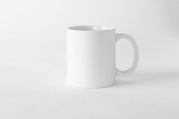 istock One blank mug on white background. Mockup for design 2231282328