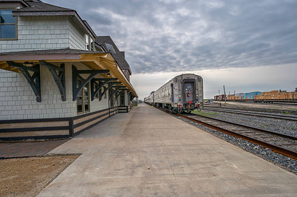 istock Train Station and Passenger Train at Churchill 2231283290