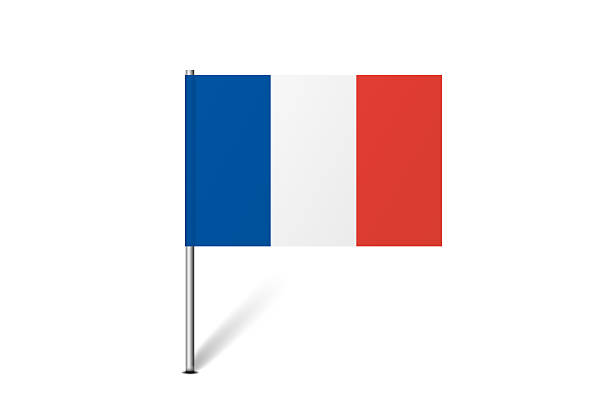 istock Pin flag of France 2231284771