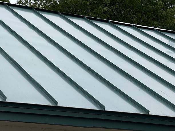 istock Tin Metal Standing Seam Roof 2231286386