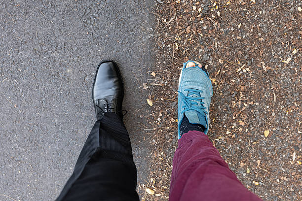 istock Wealth Contrast Rich Against Poor Clothing Concept 2231292580