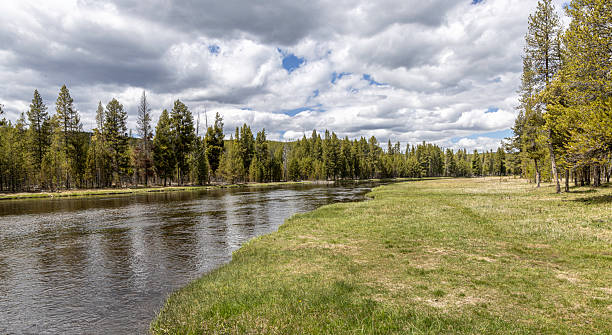 istock Scenic view of Firehole River in Yellowstone during a spring day 2231306704