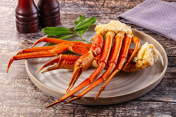 istock Steamed delicous red crab legs 2231313648