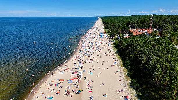 istock coast beach view from above Baltic Sea Stegna Poland 2231328653