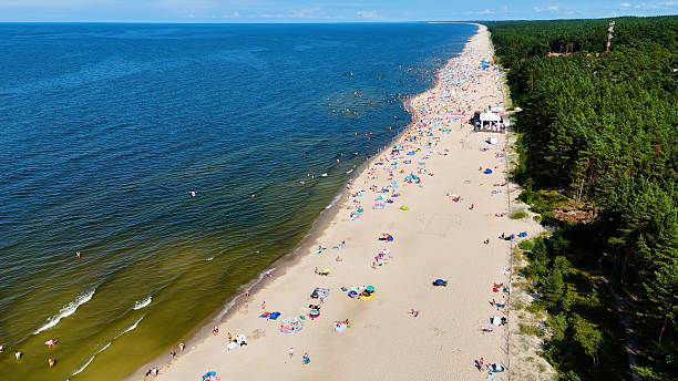 istock coast beach view from above Baltic Sea Stegna Poland 2231329349