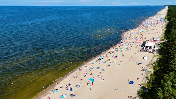 istock coast beach view from above Baltic Sea Stegna Poland 2231329352